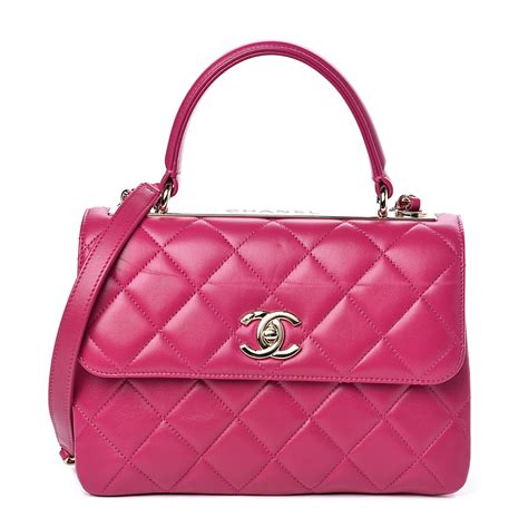 chanel tm cc hanfbag|Chanel pink ref purses.